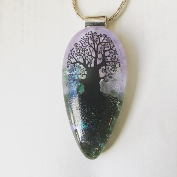 Tree of Life Teardrop Pendant